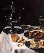 Pieter Claesz, with Turkey ie